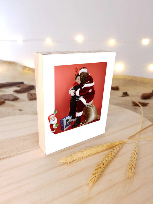 Polaroid de Mesa Personalizado Papai Noel