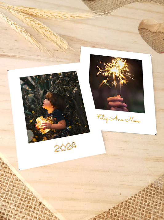 Cópia de 12 Fotos/Ímãs Polaroid Feliz Ano Novo
