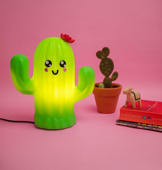 Luminária Cactus Flor KAWAI ♥ E-Commerce DryPhoto